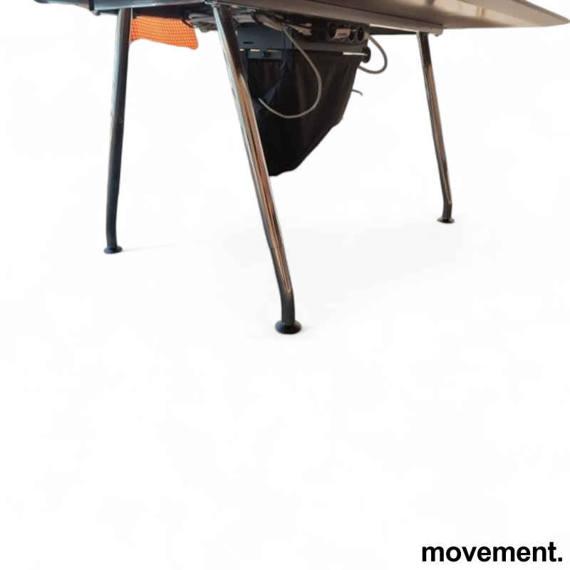 Møtebord 180x110cm Hvit laminat, - 2 / 2