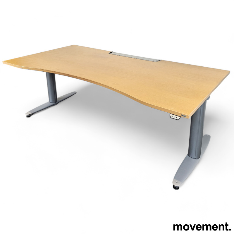 T-serie hevsenk 180x90cm Bøk finer, - 2 / 2