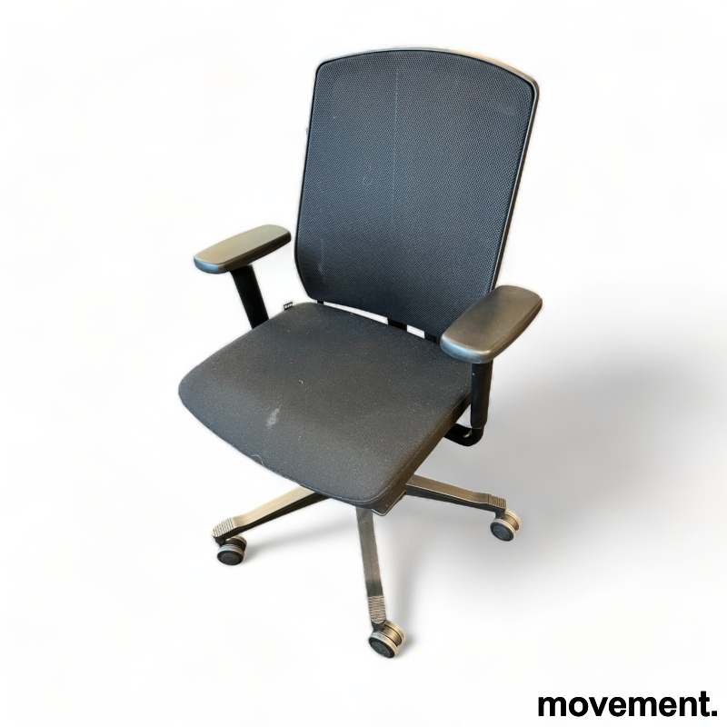 One sync mesh med armlene Sort - 1 / 2