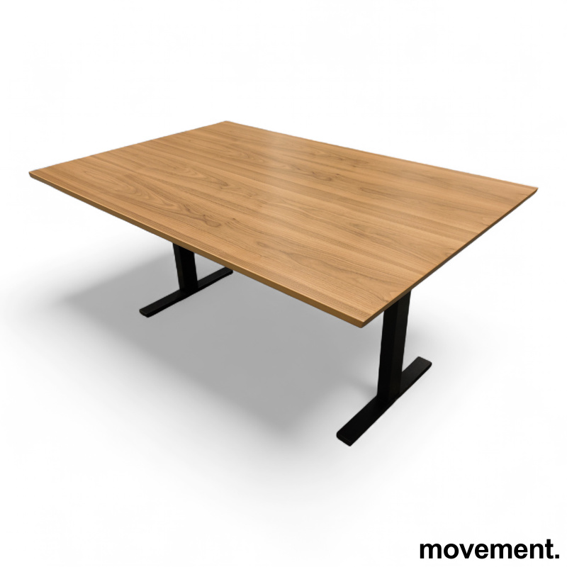 Møtebord 160x105cm Valnøttfiner, - 3 / 4