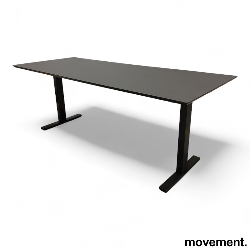 Square møtebord 200x80cm Sort - 2 / 2