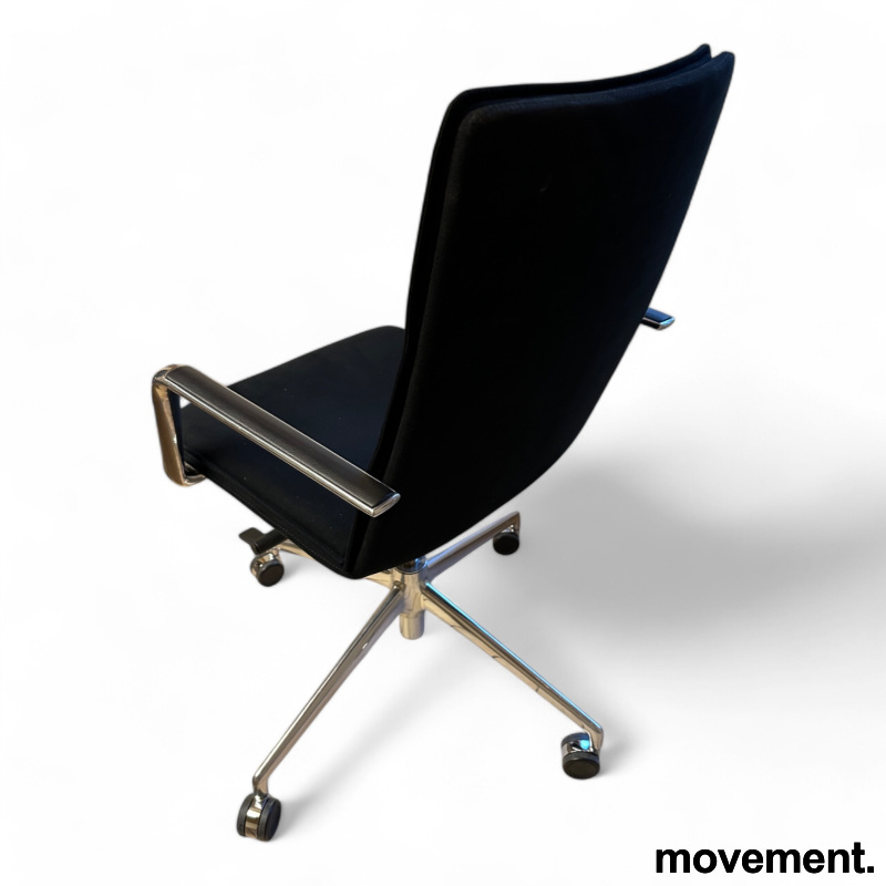 Fina Soft med hjul og armlene Sort - 2 / 2