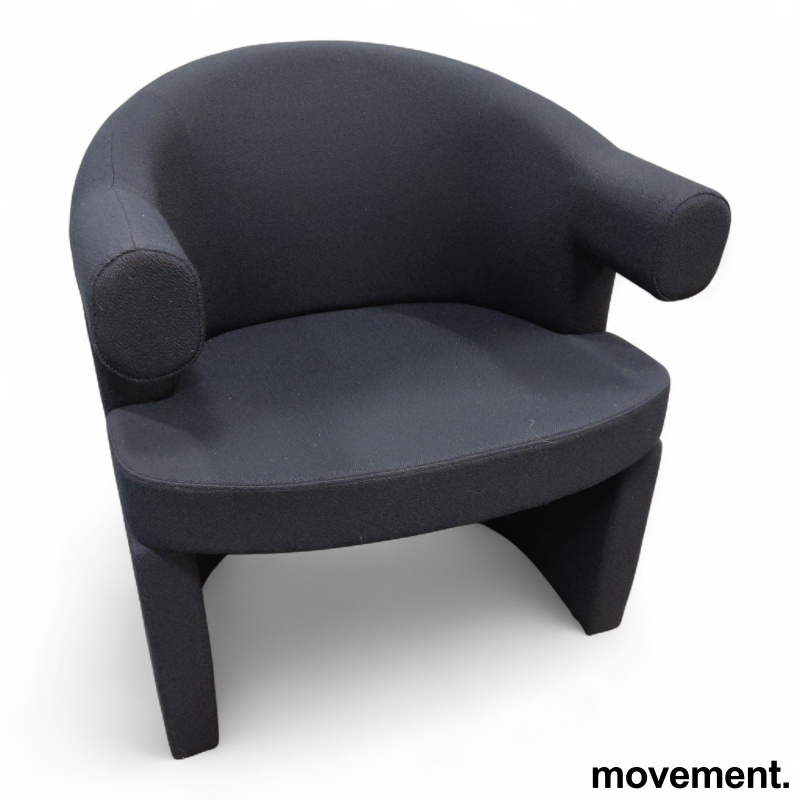 Burra chair Blått stoff (Kvadrat - 1 / 4