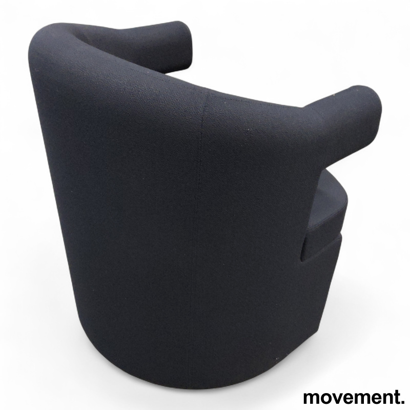 Burra chair Blått stoff (Kvadrat - 3 / 4