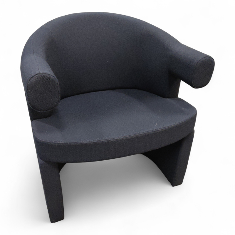 Burra chair Blått stoff (Kvadrat