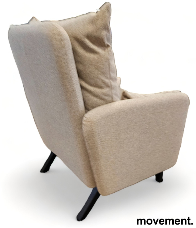 Dahlia 821 Beige stoff, ben i sort,