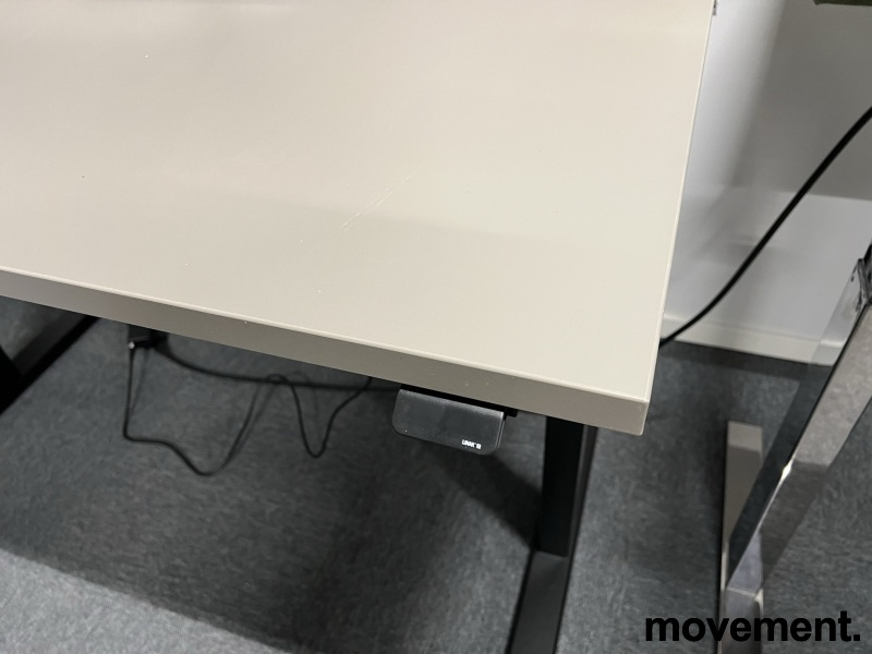 140x80 hevsenk Varmgrå laminat - 3 / 3