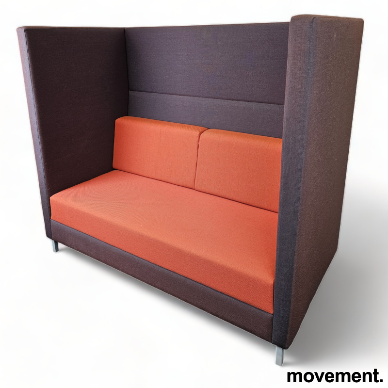 Elect 2-seter alkovesofa Brunblått - 1 / 5