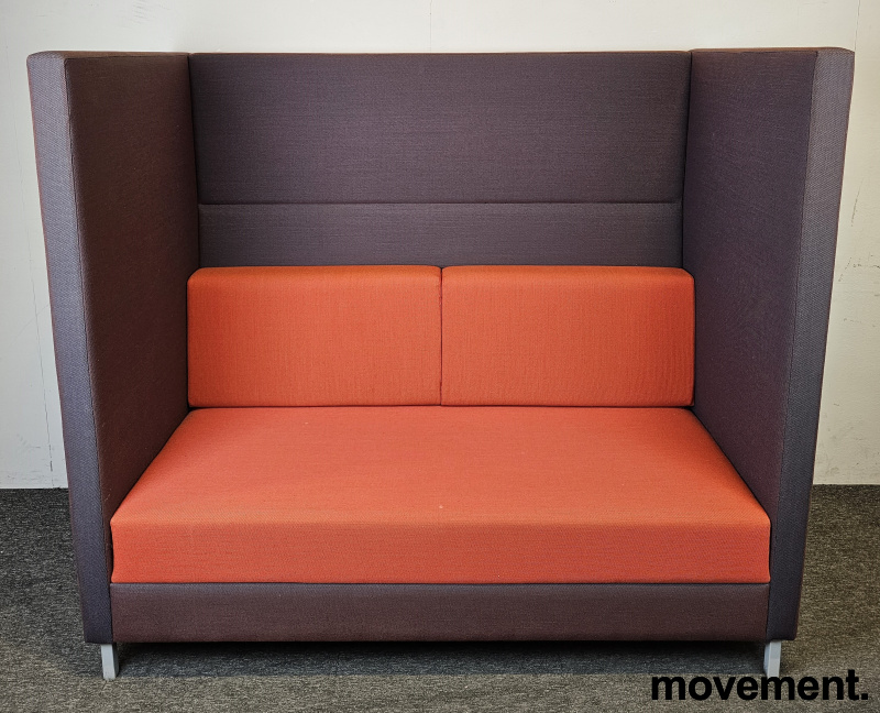 Elect 2-seter alkovesofa Brunblått - 3 / 5