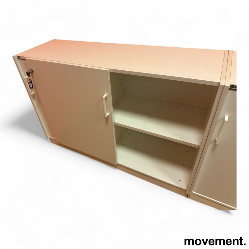 Storage 2A4 skyvedør 120cm Hvit,