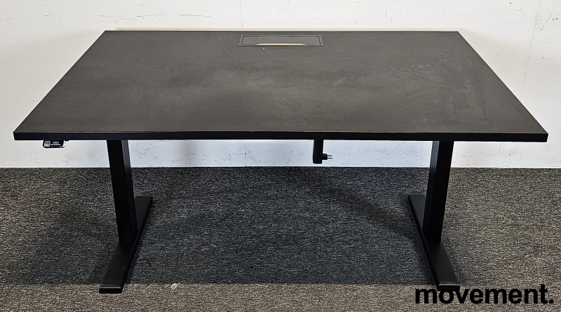 140x80 hevsenk Sort, Pent brukt - 1 / 2