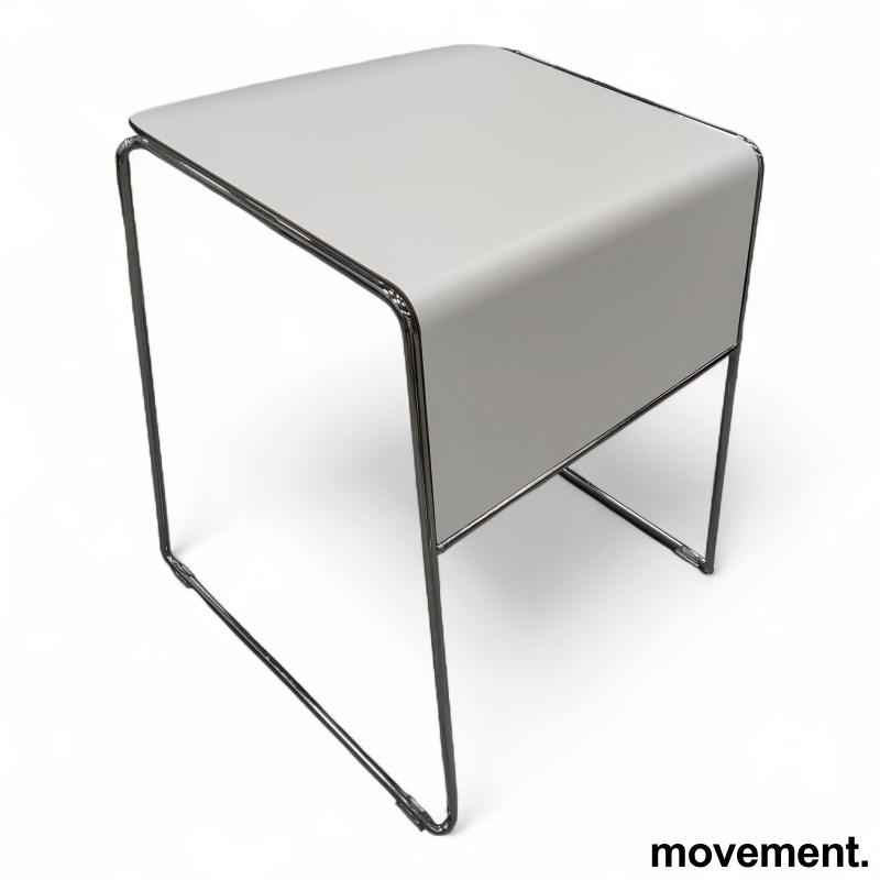 Tutor Single Hvit laminat, krom - 2 / 2