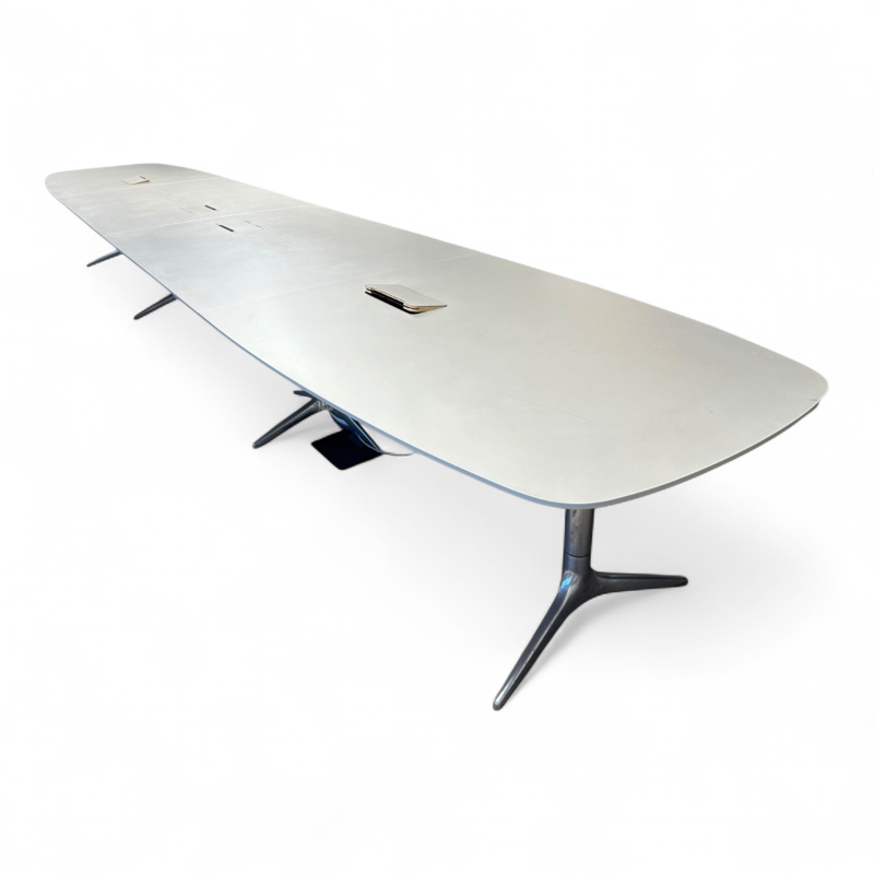 Hidetech møtebord 430x110cm Beige