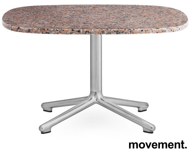 Era table 67x66 cm Rosa granitt,