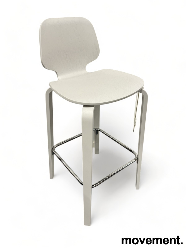 My Chair wood barstol 75cm Lys grå, - 1 / 3