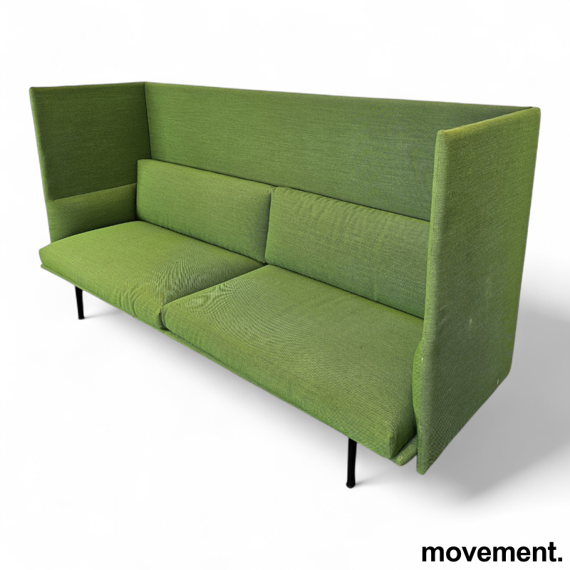 Outline Highback 3-seter sofa Grønt - 1 / 2
