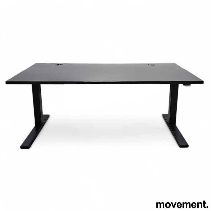 Tellus hevsenkbord 160x80cm Sort - 1 / 2