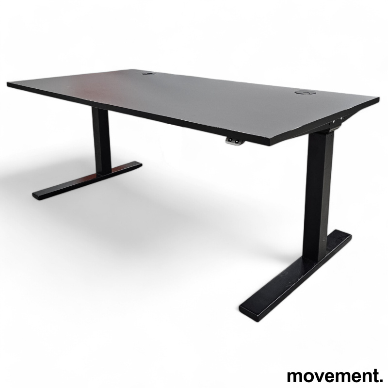 Tellus hevsenkbord 160x80cm Sort