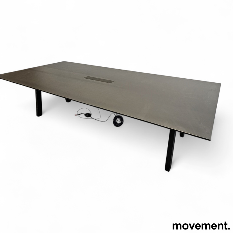 Factor møtebord 300x120cm Sort - 2 / 2