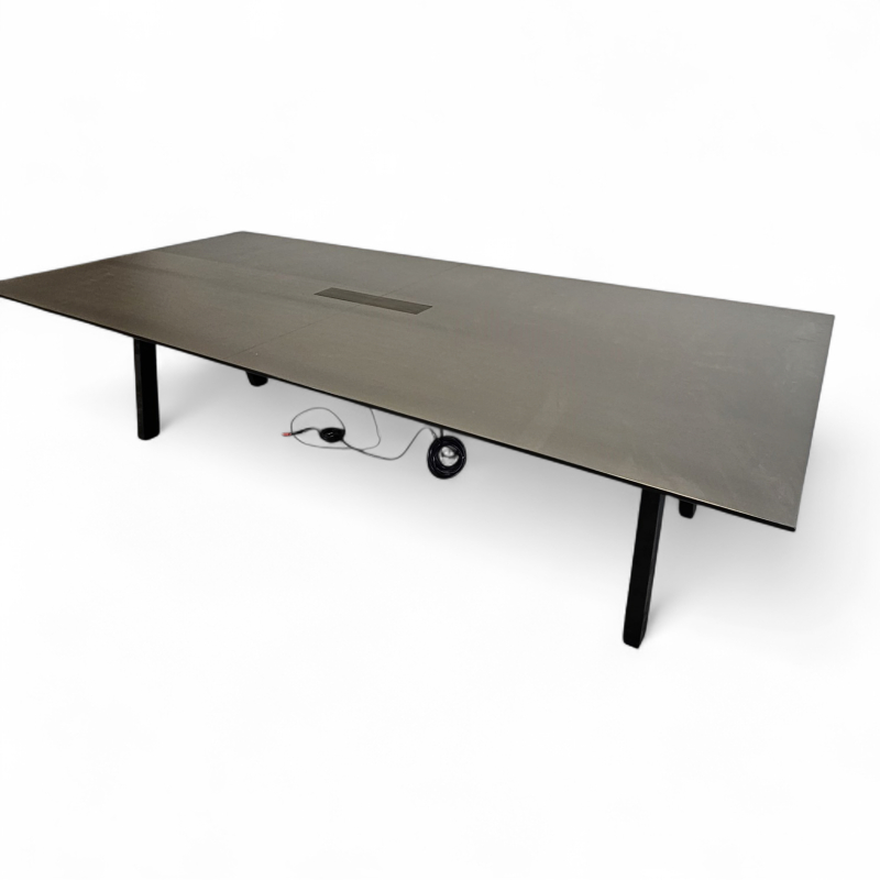 Factor møtebord 300x120cm Sort