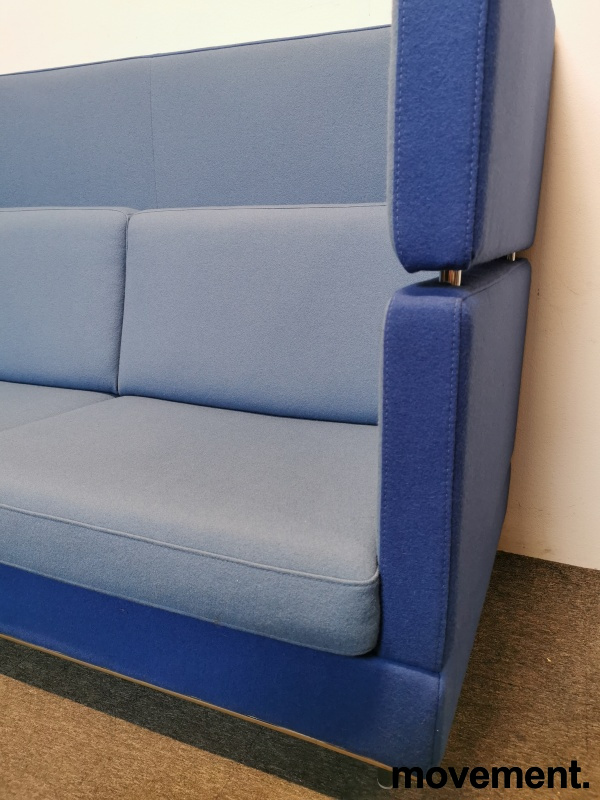 Inkoo pro high 2-seter Blått stoff - 3 / 3