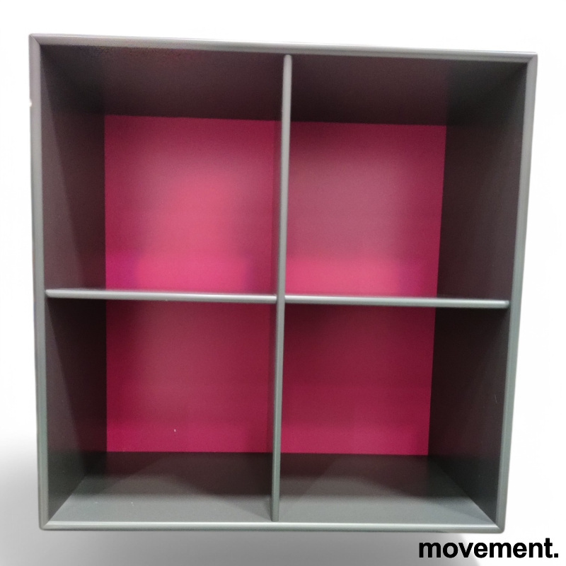 Reol 1212, 70x70cm, dybde 38cm Mørk - 1 / 5