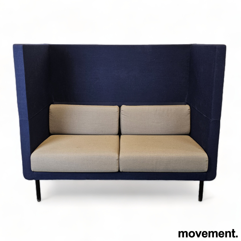 2-seter alkovesofa  158 cm Blått - 1 / 3