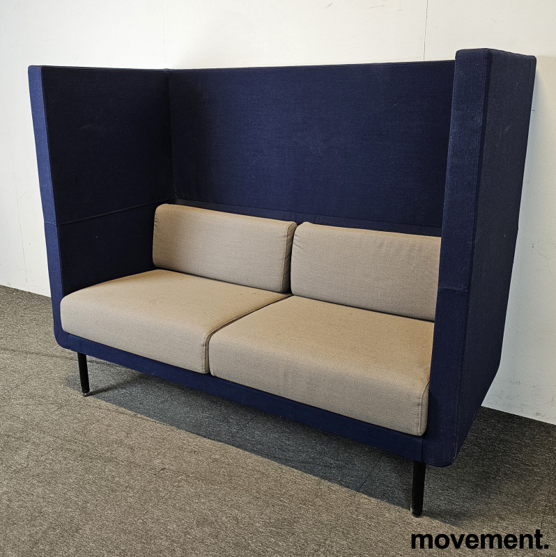 2-seter alkovesofa  158 cm Blått - 3 / 3