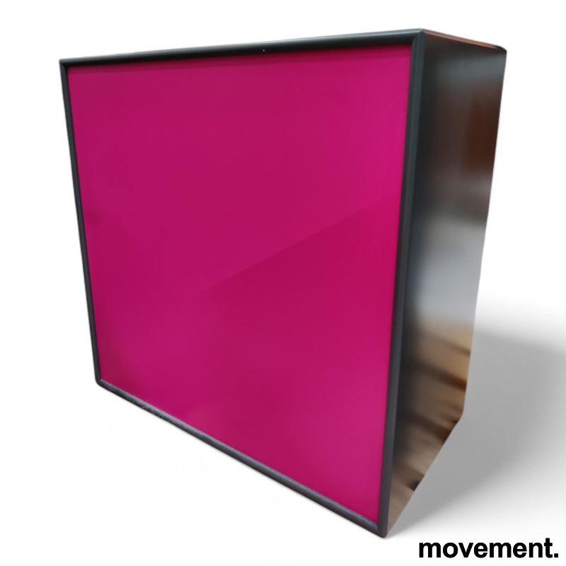 Skap 1118 Cover Mørk grå, rosa - 5 / 5