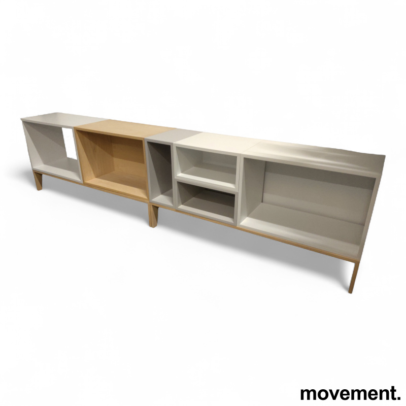 Stacked, 2 sokler, 6 moduler Eik - 1 / 2