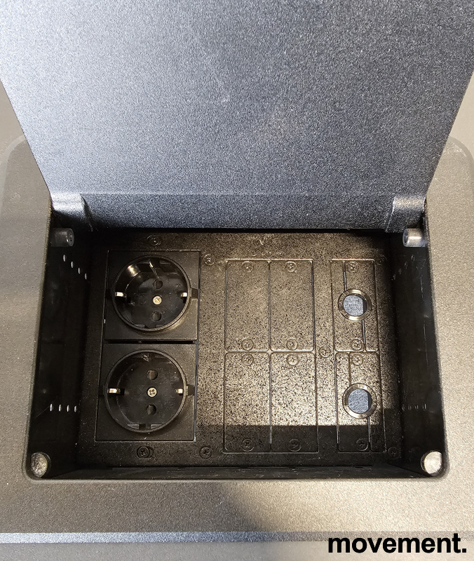 Factor møtebord 240x120cm Sort - 5 / 5