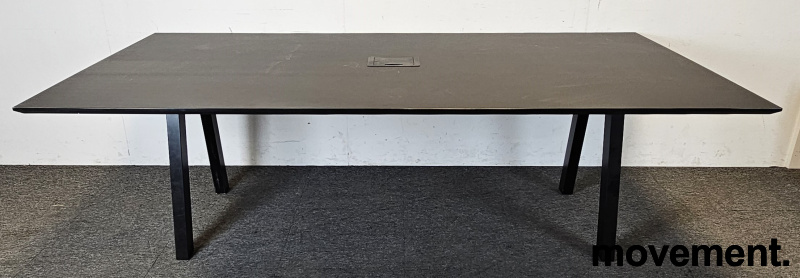 Factor møtebord 240x120cm Sort - 2 / 5