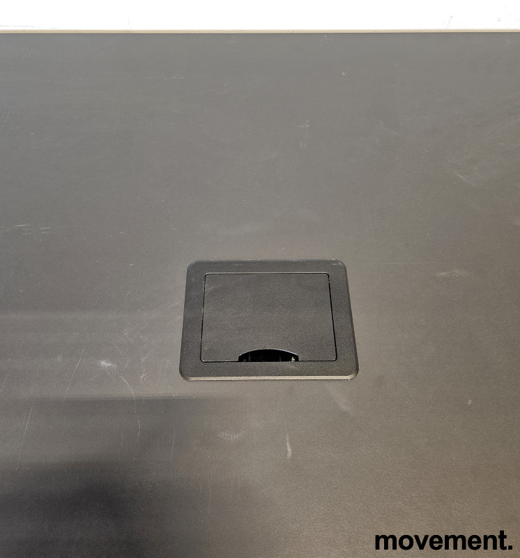 Factor møtebord 240x120cm Sort - 4 / 5