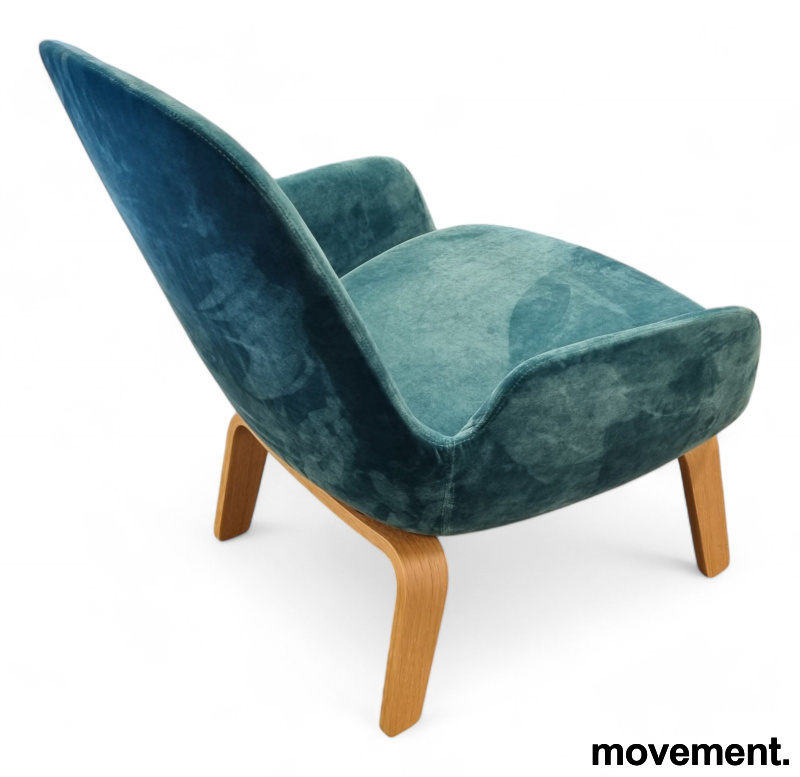 Era Lounge Chair low wood Sjøgrønt - 3 / 5