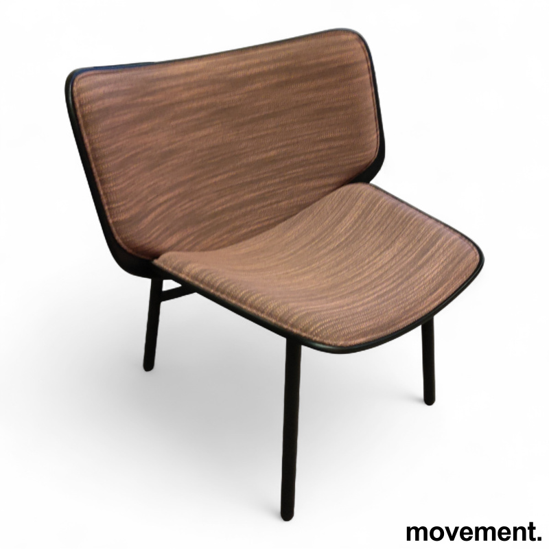 Dapper Mørk korall stoff, - 1 / 3