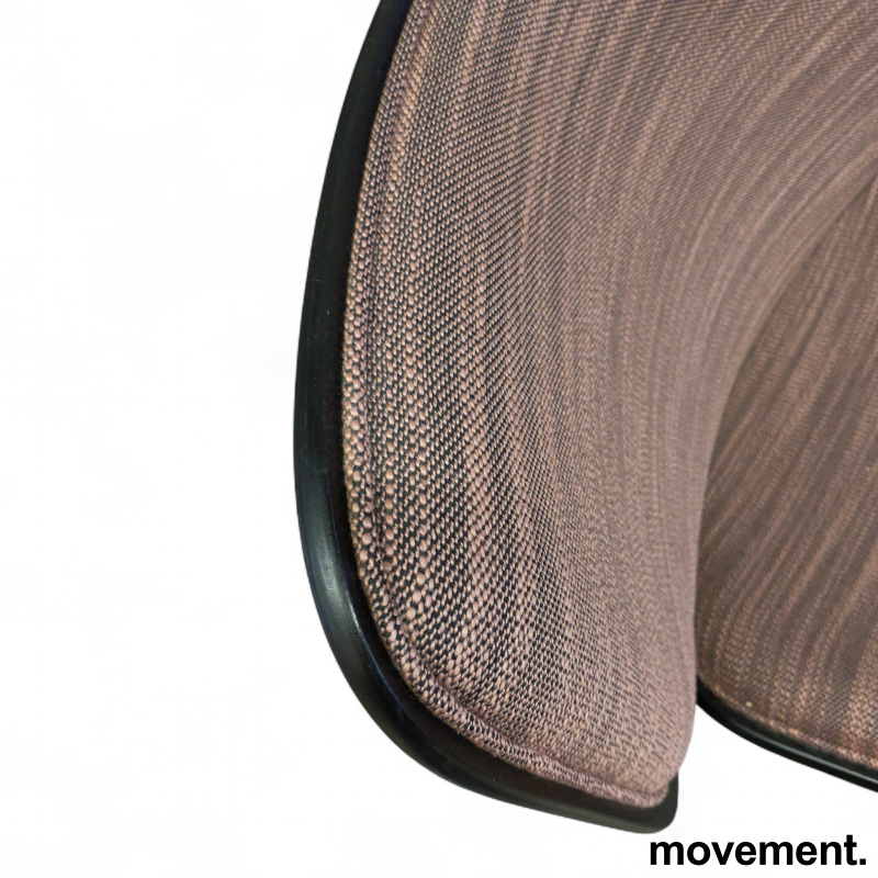 Dapper Mørk korall stoff, - 3 / 3