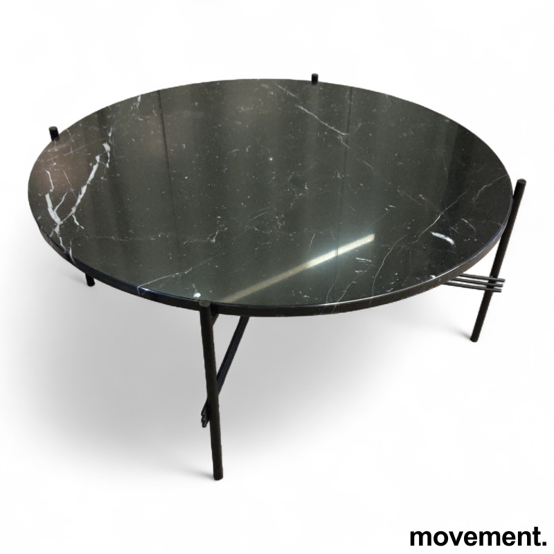 TS Coffee table Marble Ø=105cm Sort - 2 / 3