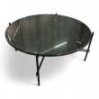 TS Coffee table Marble Ø=105cm Sort - 2 / 3