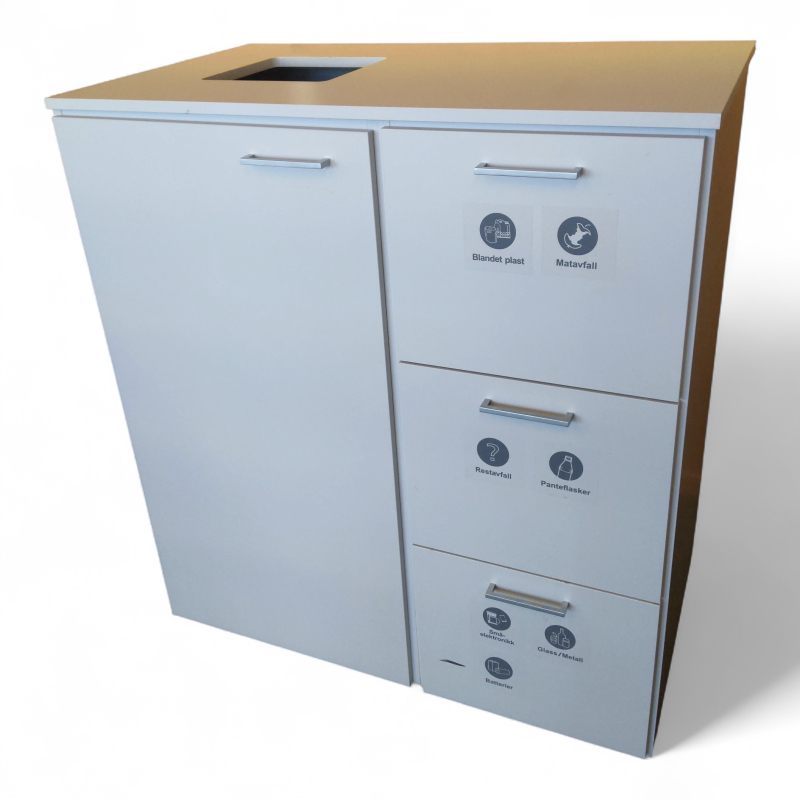 CombiLine avfallsstasjon 105cm, 1