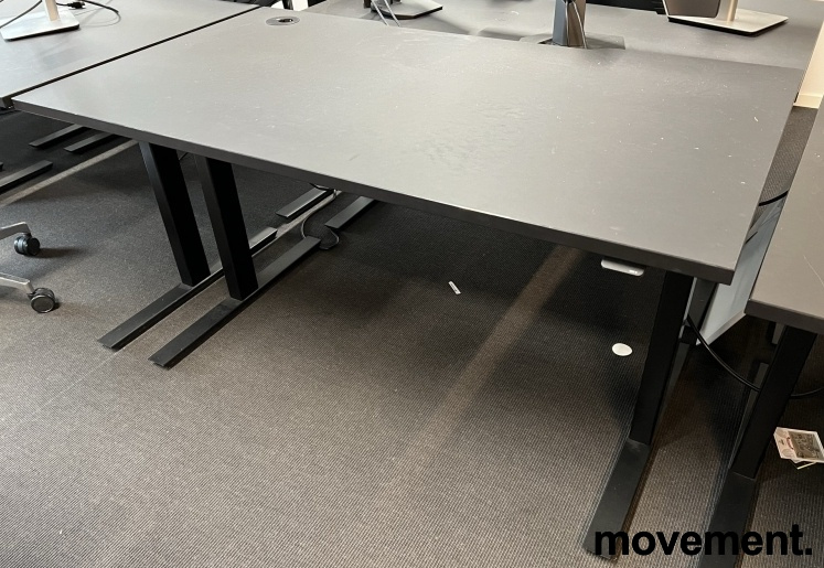 Basic DF3 hevsenk 140x80cm Sort - 1 / 4