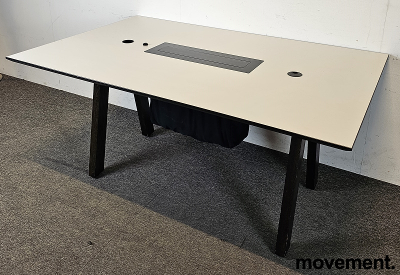 Factor møtebord 160x100cm Lys grå - 3 / 8