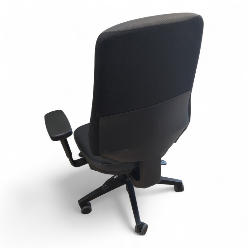 Comfort kontorstol, armlene Mørkt