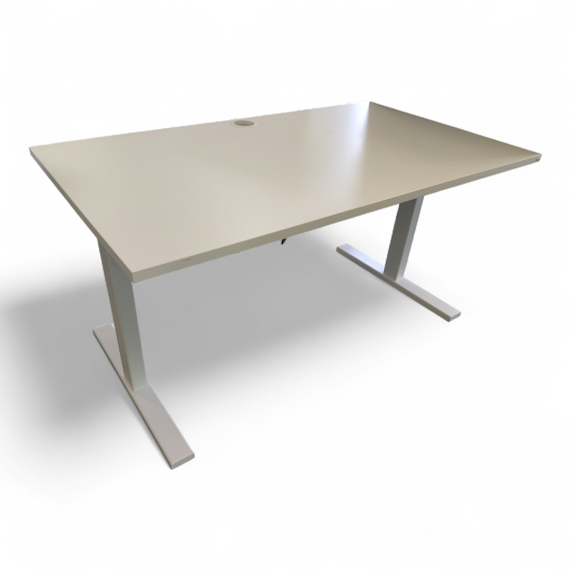 140x80 hevsenk Hvit laminat, hvitt