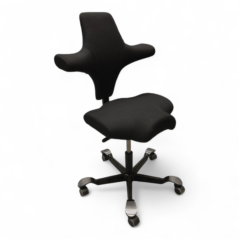 Capisco 8106 lav Sort stoff