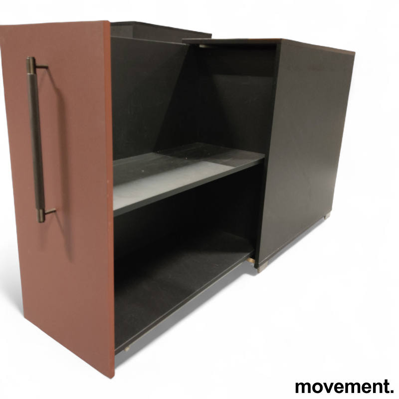 Urban tower 2A4, venstre Burgunder - 2 / 3