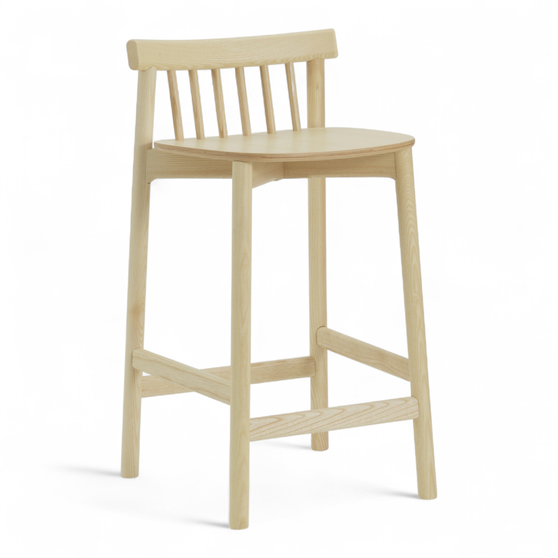 Pind Barstool 65cm Askefiner,