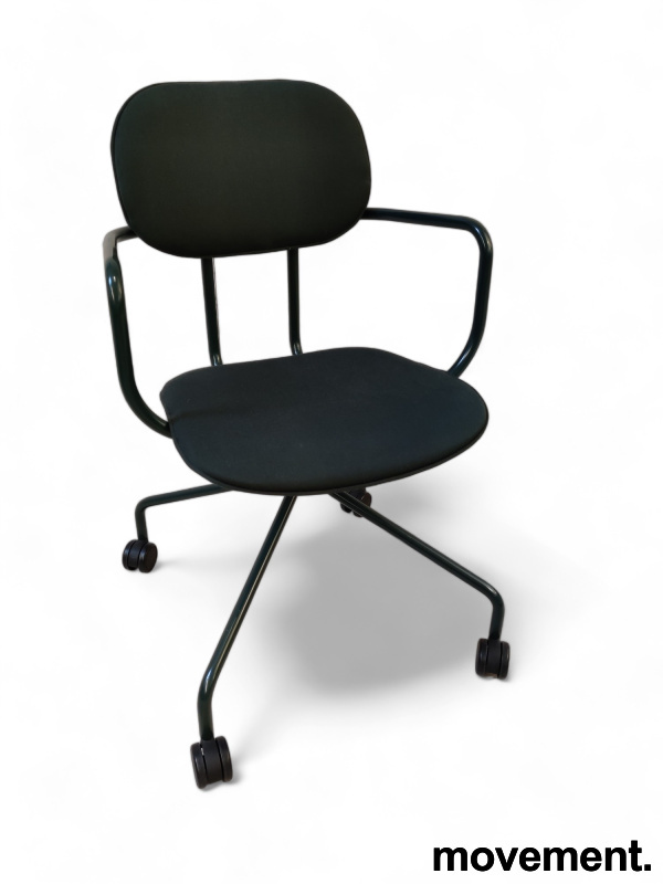 New School med hjul Mørk grønn, - 1 / 6