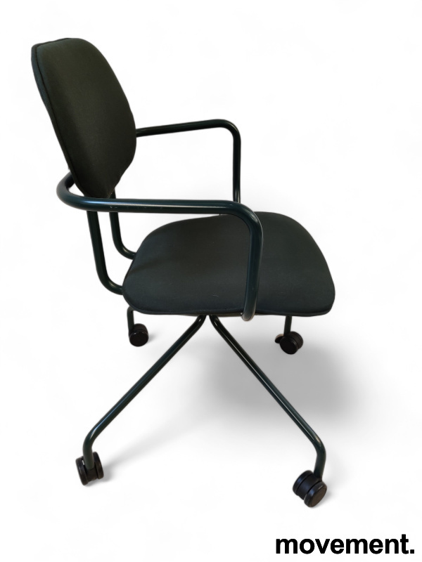 New School med hjul Mørk grønn, - 3 / 6