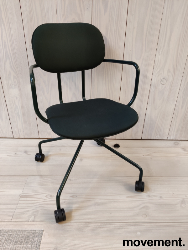 New School med hjul Mørk grønn, - 6 / 6