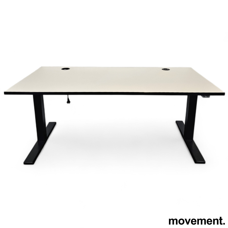 Tellus hevsenkbord 160x80cm Hvit